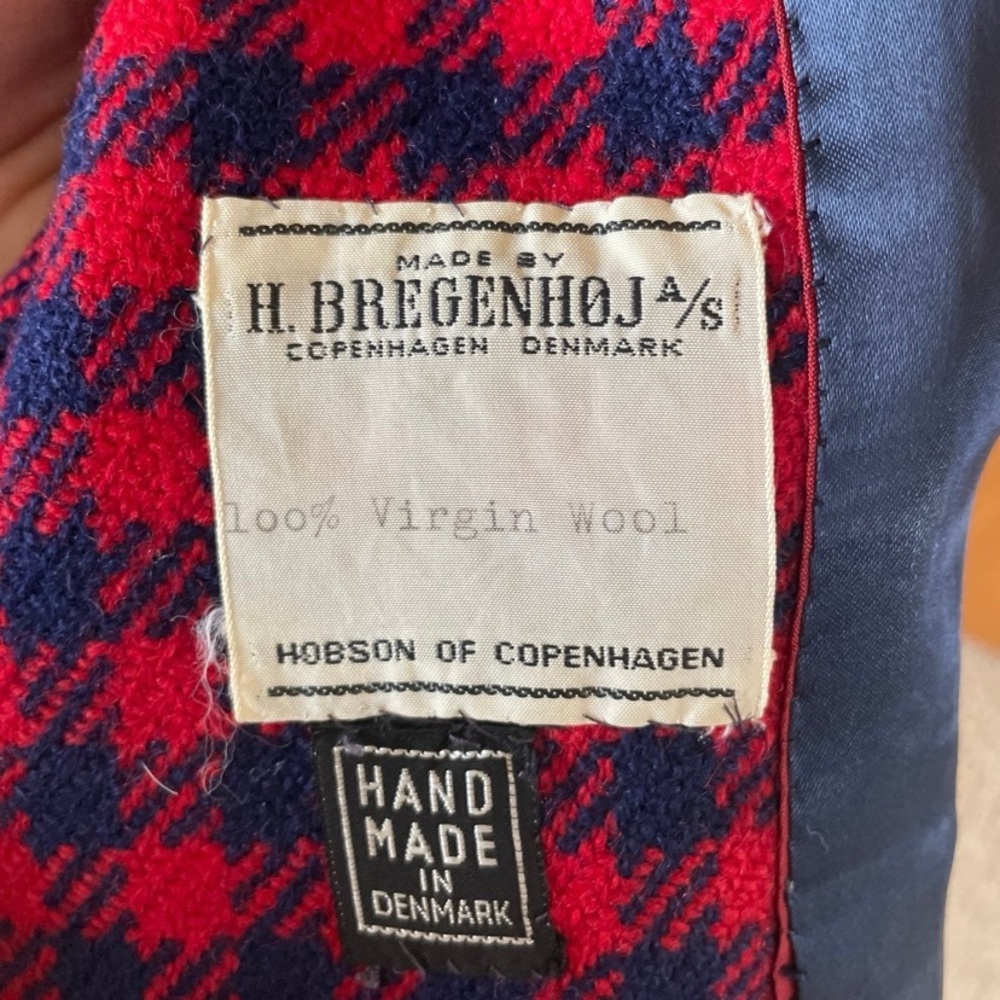 Vintage Hobson of Copenhagen Wool Coat - L/XL - Picture 5 of 8